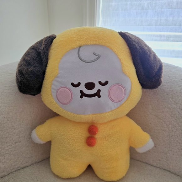Yellow and Brown Dog Plush Toy - Picture 1 of 2
